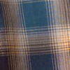 Lightweight Duck Cloth Long-Sleeved Shirt - BLUE/GREY