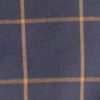 Bryant Wool-Blend Long-Sleeved Shirt - NAVY WINDOWPANE