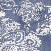 Printed Chambray Shirt - BLUE FLORAL