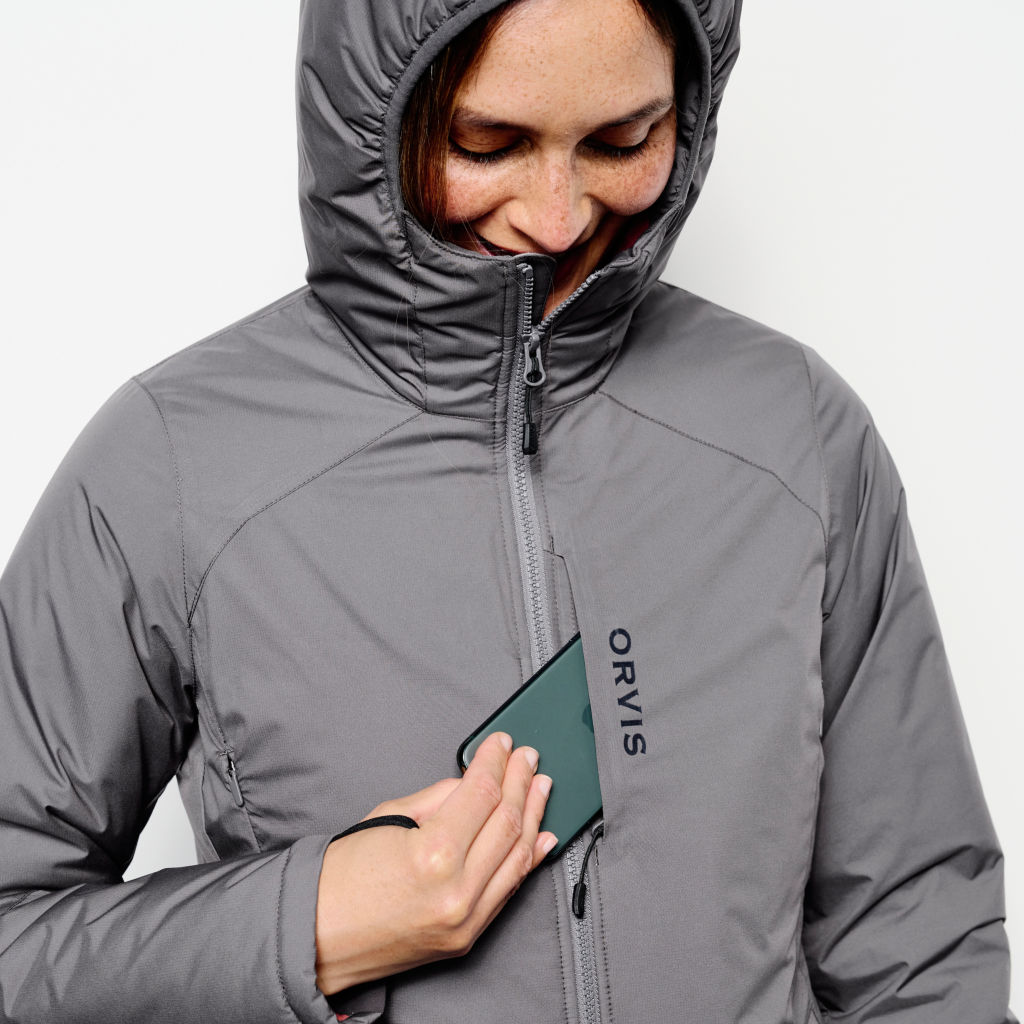 Women’s PRO HD Insulated Hoodie - IRONGATE image number 4