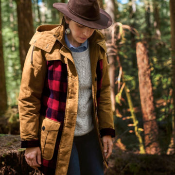 Women’s River Road Waxed Cotton Hat - RYEimage number 1
