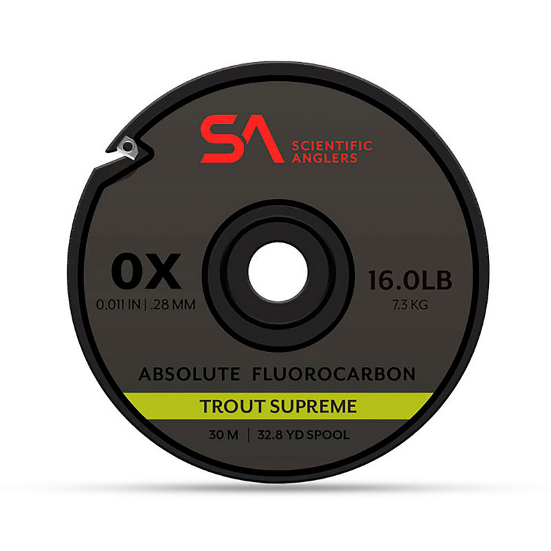 Absolute Trout Supreme Fluorocarbon Tippet - 