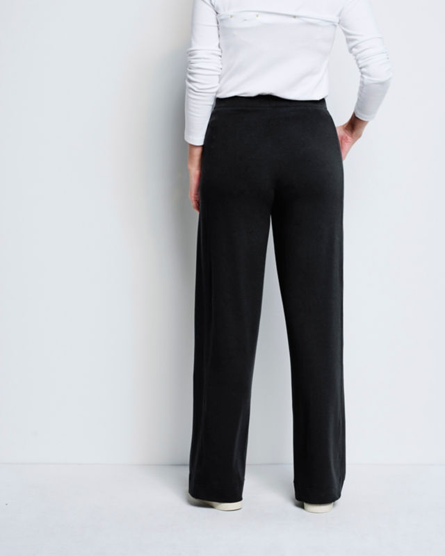 wide leg travel pants