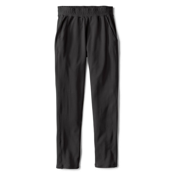 Two-Mile Natural Fit Straight-Leg Ankle Pants - BLACK