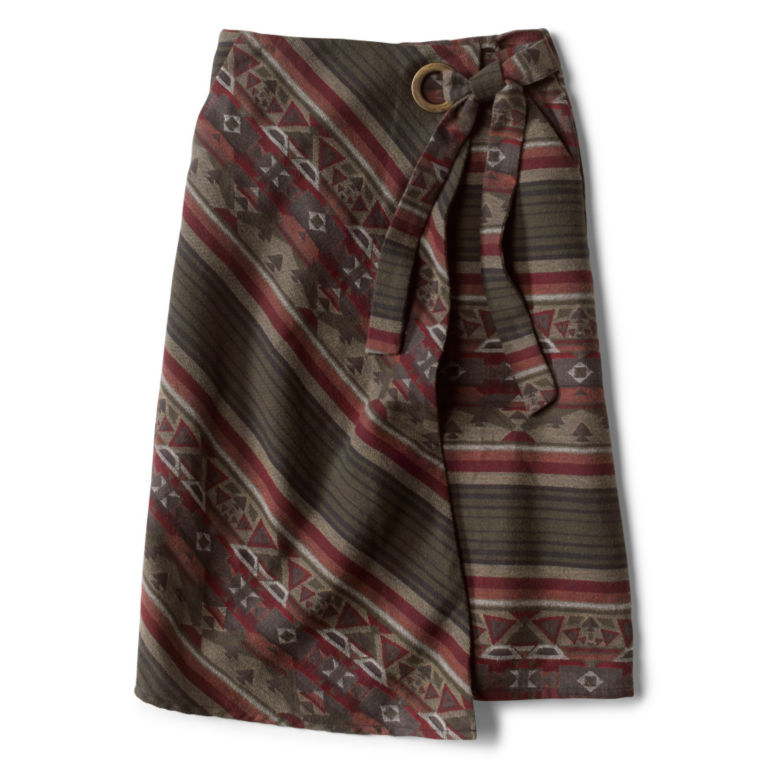 Red Rocks Wrap Skirt - BLANKET PATTERN image number 0