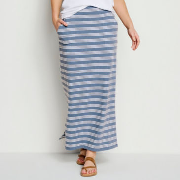 Sundown Striped Classic Cotton Skirt - 