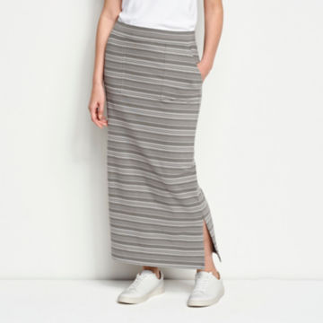 Sundown Striped Classic Cotton Skirt -  image number 0