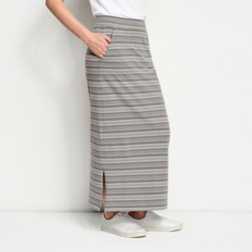 Sundown Striped Classic Cotton Skirt -  image number 1