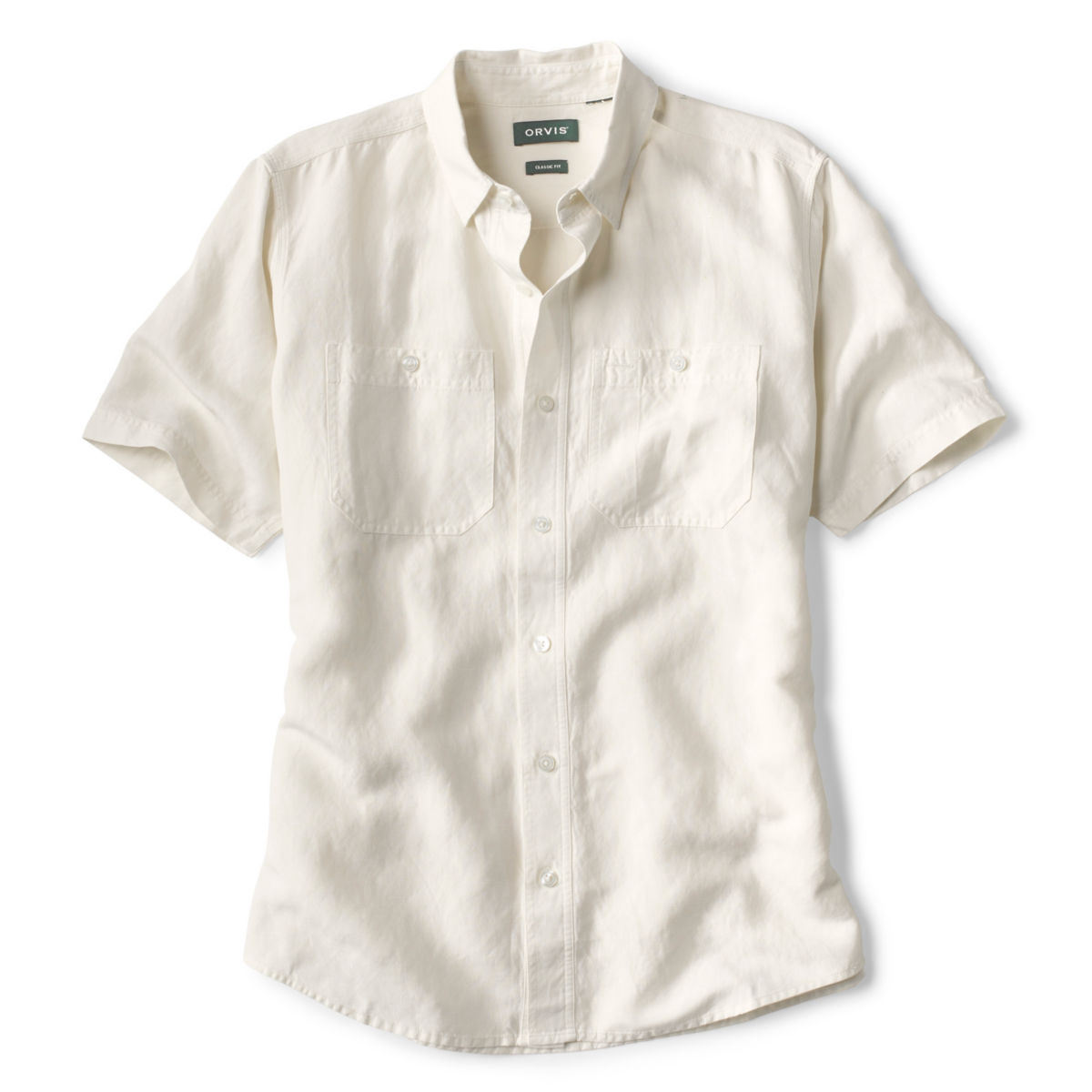 Somerset Short-Sleeved Silk-Blend Shirt - image number 0