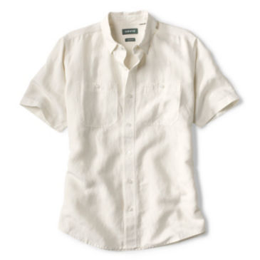 Somerset Short-Sleeved Silk-Blend Shirt - 