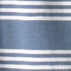 Classic Cotton Striped Short-Sleeved Henley - WHITE/BLUE