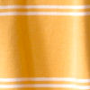 Classic Cotton Striped Short-Sleeved Henley - HARVEST GOLD STRIPE