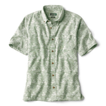 North Shore Short-Sleeved Printed Button-Down Shirt - 