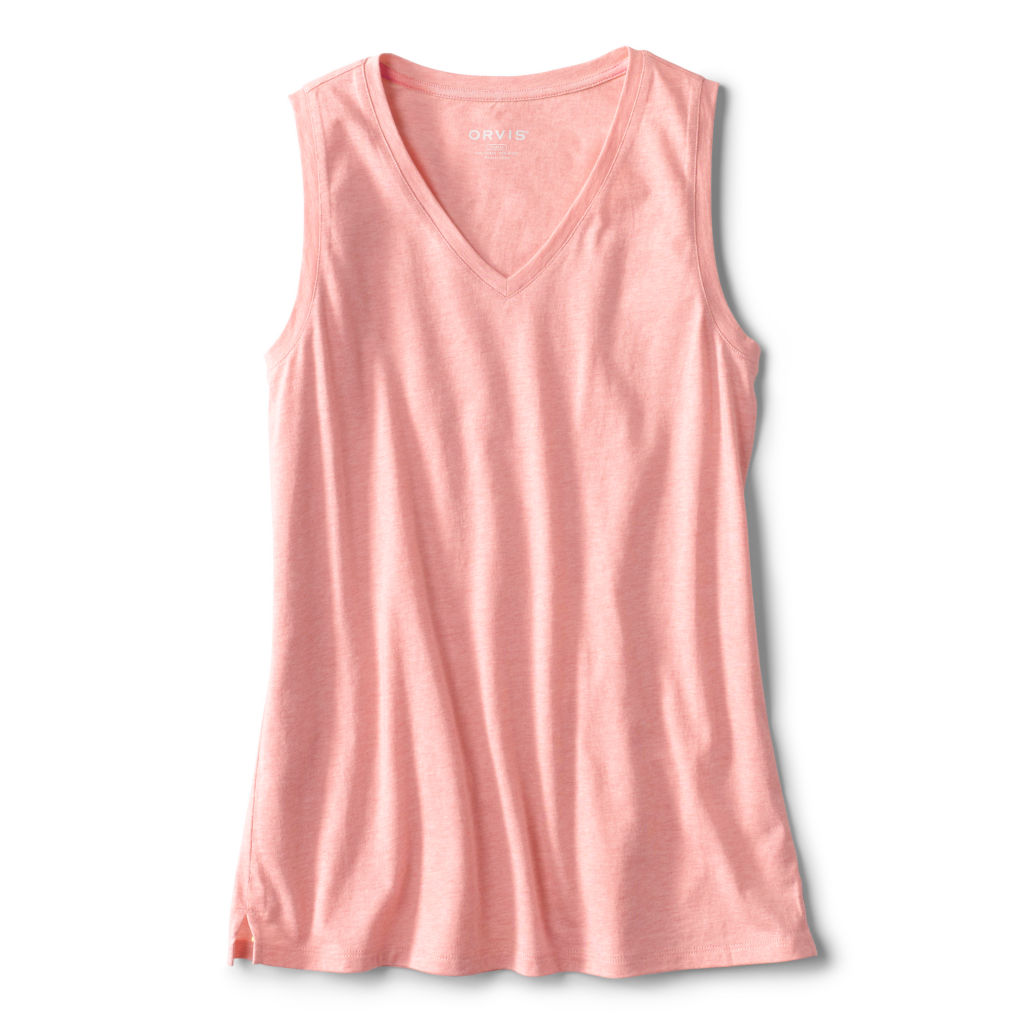 Terra Dye Relaxed Tank - CLAY HEATHER image number 0