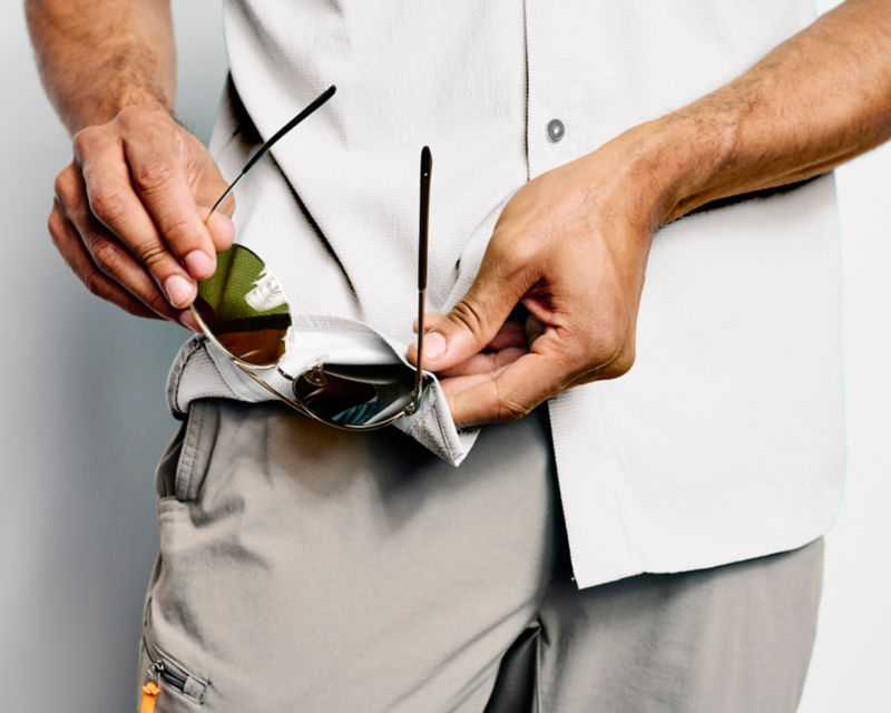 Open Air Caster Long-Sleeve Shirt - WHITE image number 1