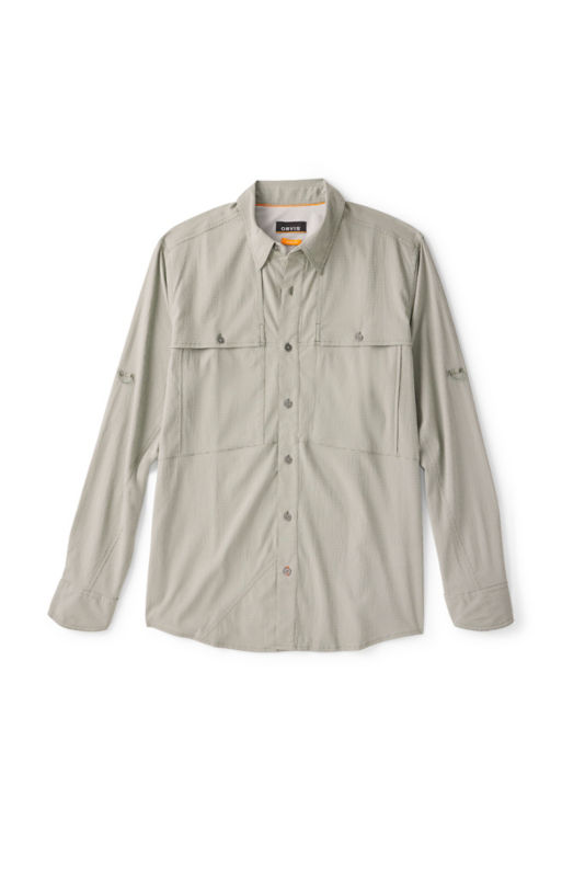 Open Air Caster Long-Sleeve Shirt - SILVER PINE/SNOW