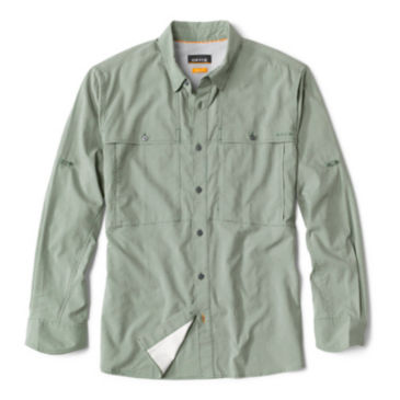 Long-Sleeved Open Air Casting Shirt - FOREST/SURF
