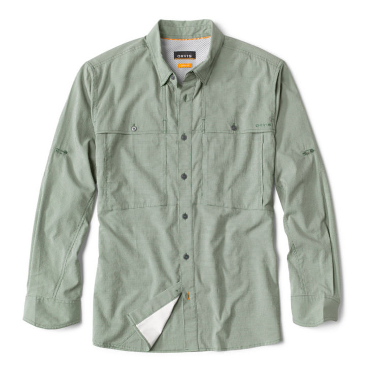 Long-Sleeved Open Air Casting Shirt - FOREST/SURF