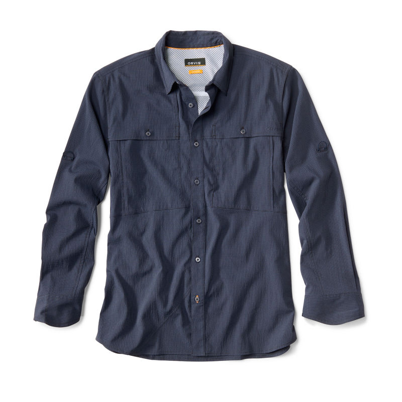 Open Air Caster Long-Sleeve Shirt - TRUE NAVY/BLACK
