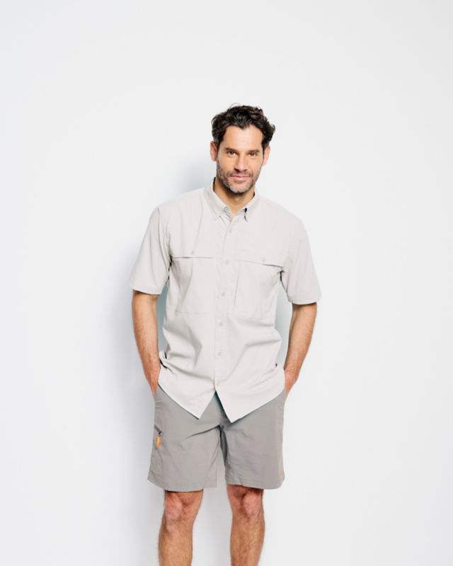 Open Air Caster Short-Sleeve Shirt - WHITE