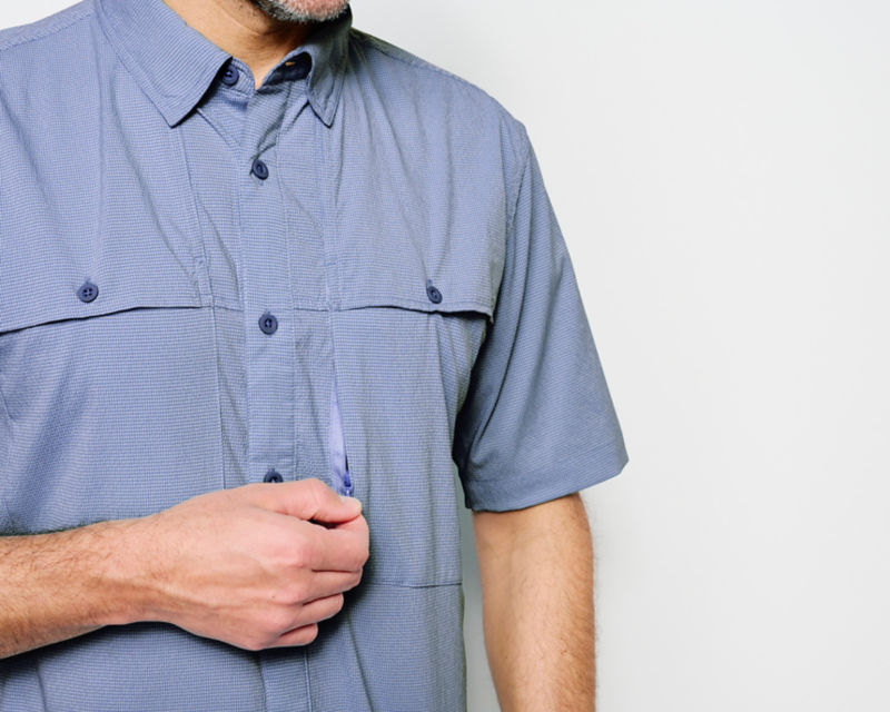 Open Air Caster Short-Sleeve Shirt - CLOUD BLUE image number 4