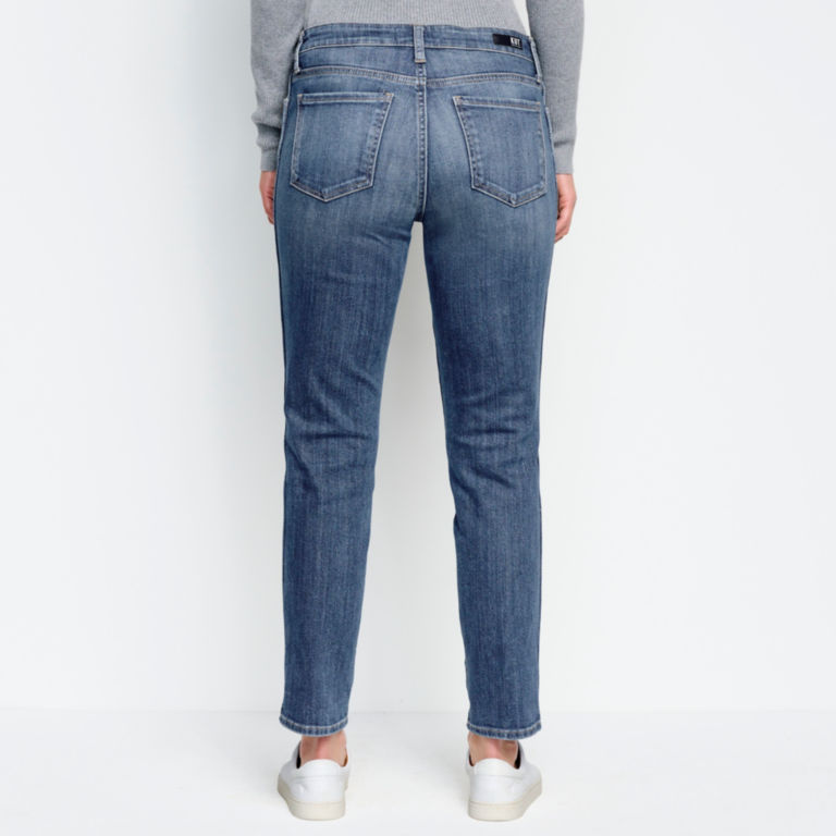 Kut from the Kloth® Catherine Fab Ab High-Rise Boyfriend Jeans - INDIGO image number 2