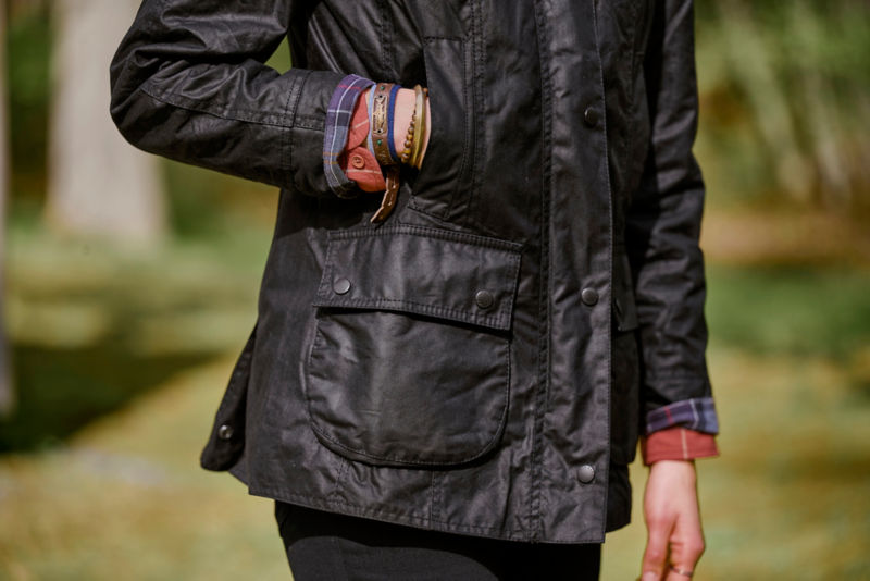Barbour&reg; Beadnell Jacket - BLACK image number 1