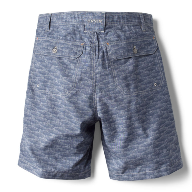 Tech Chambray Shorts - BLUE CHAMBRAY/BROOK TROUT image number 2