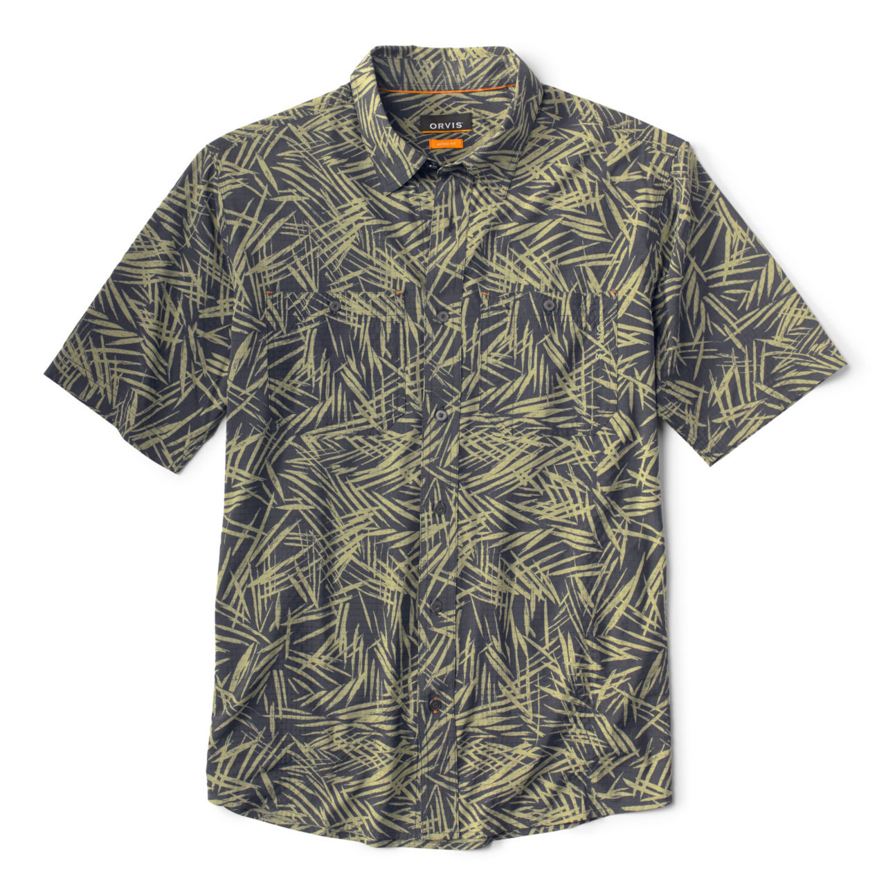 Tropic Tech Printed Short-Sleeved Shirt - GREEN image number 0