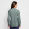 Women’s Long-Sleeved Tech Chambray Work Shirt - FOREST image number 2