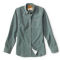 Women’s Long-Sleeved Tech Chambray Work Shirt - FOREST image number 4