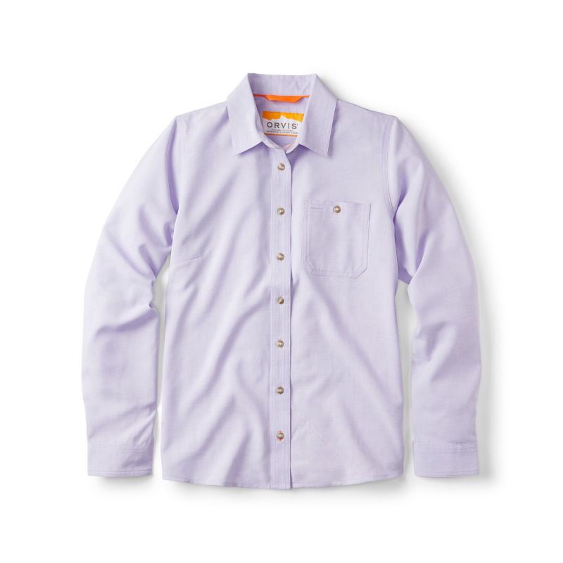 Women&rsquo;s Tech Chambray Long-Sleeve Work Shirt - WISTERIA image number 0