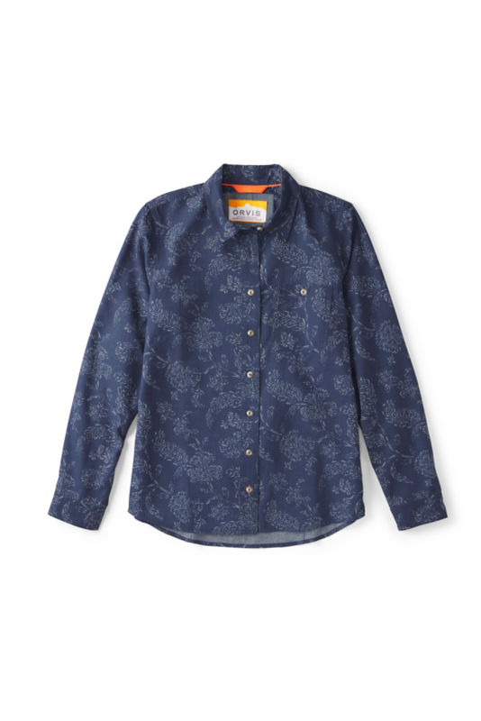 Women&rsquo;s Tech Chambray Long-Sleeve Work Shirt