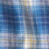 Hemp/Tencel Stretch Short-Sleeved Shirt - LAKE BLUE PATTERN