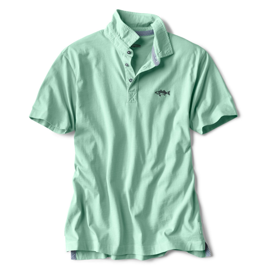 Angler’s Polo Shirt - PALE GREEN image number 0