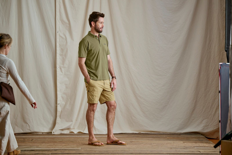 Angler&rsquo;s Polo - TANGERINE (TARPON) image number 3