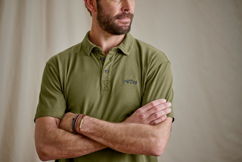 Angler&rsquo;s Polo - TANGERINE (TARPON) image number 2