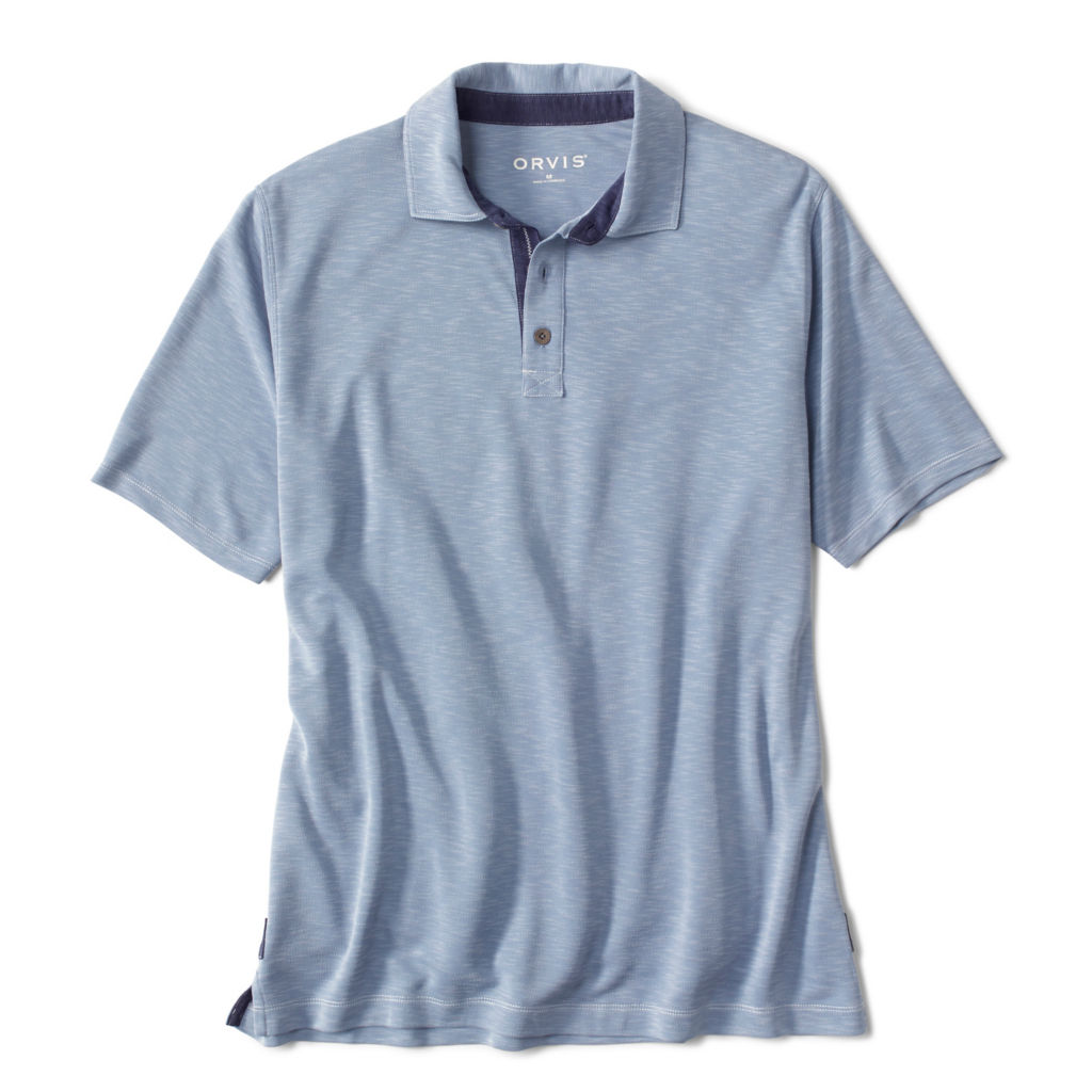Three Forks Polo Shirt - DUSTY BLUE image number 0