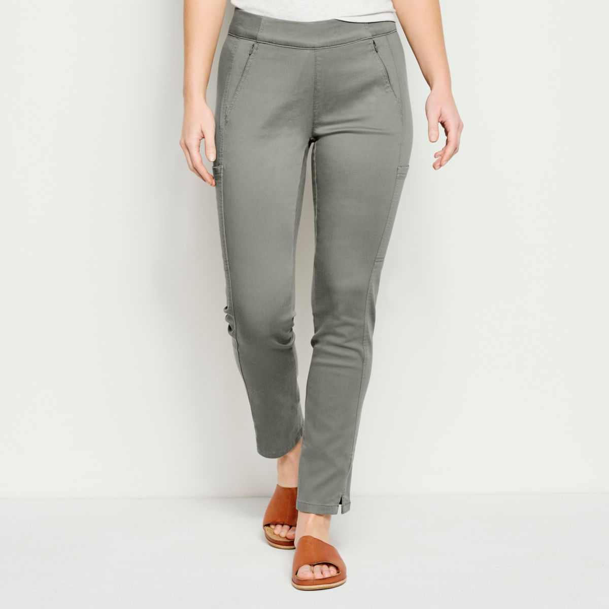 All-Day Fitted Straight Leg Ankle Pants - image number 0