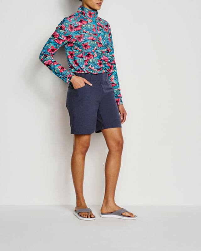 Surf Cast Natural Fit 6" Shorts - BLUE MOON image number 1