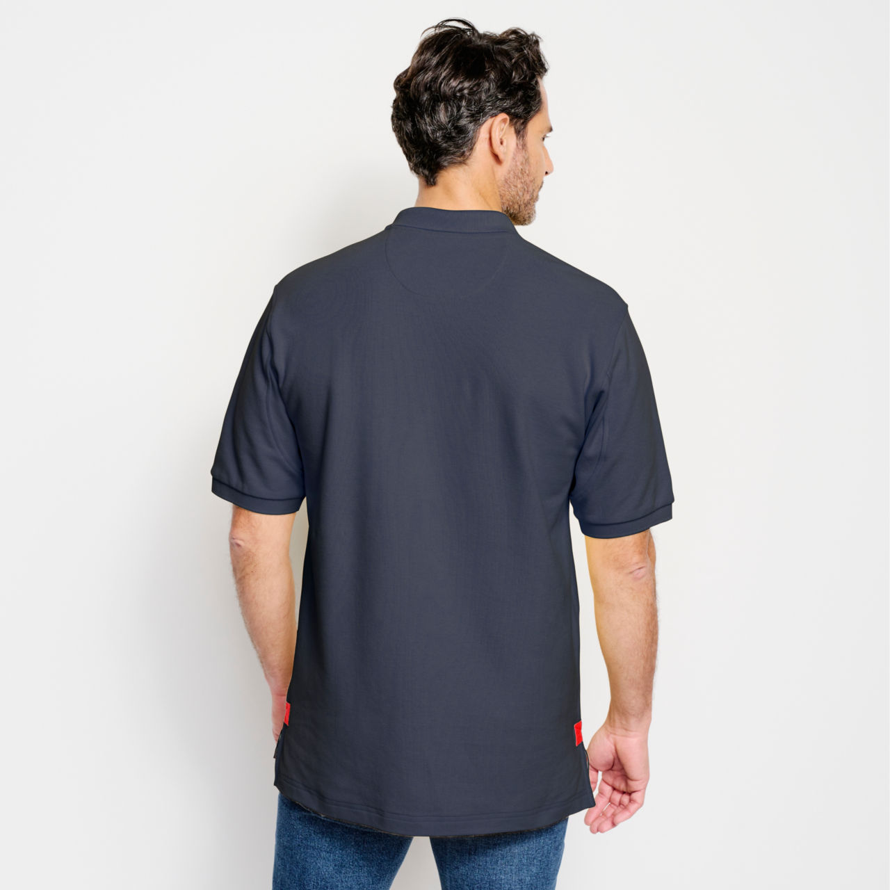 The Orvis Signature Polo Shirt - NAVY image number 3