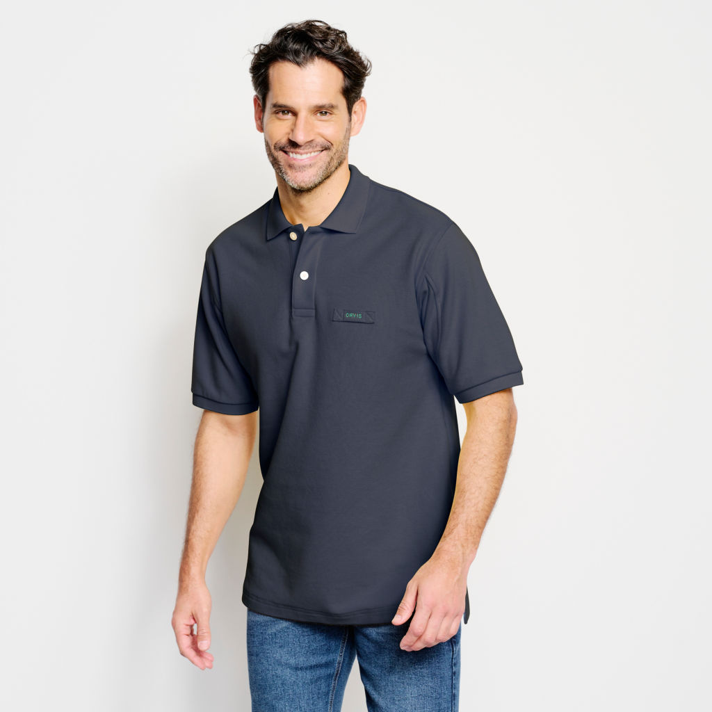 The Orvis Signature Polo Shirt - NAVY image number 1