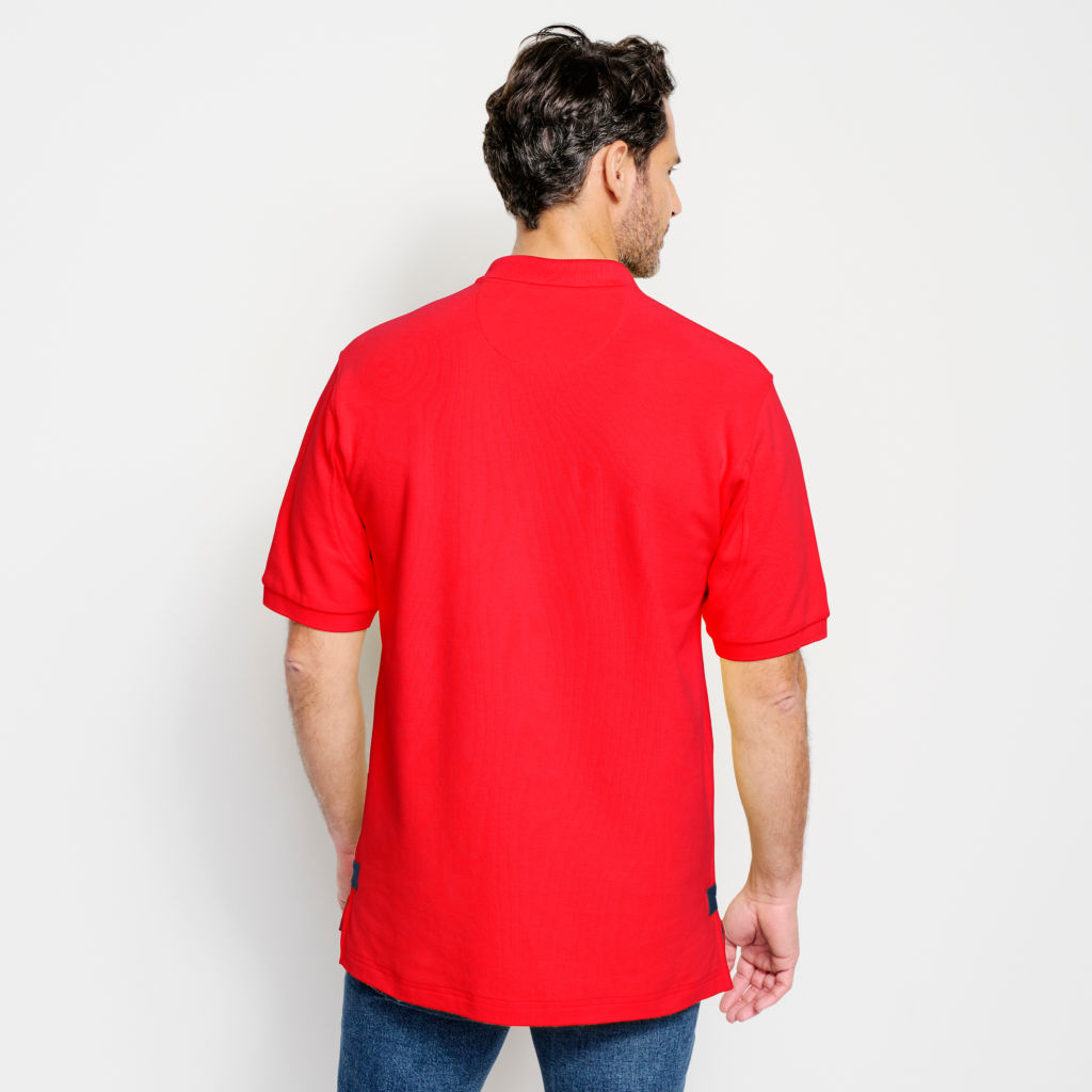 The Orvis Signature Polo Shirt - CARDINAL image number 3