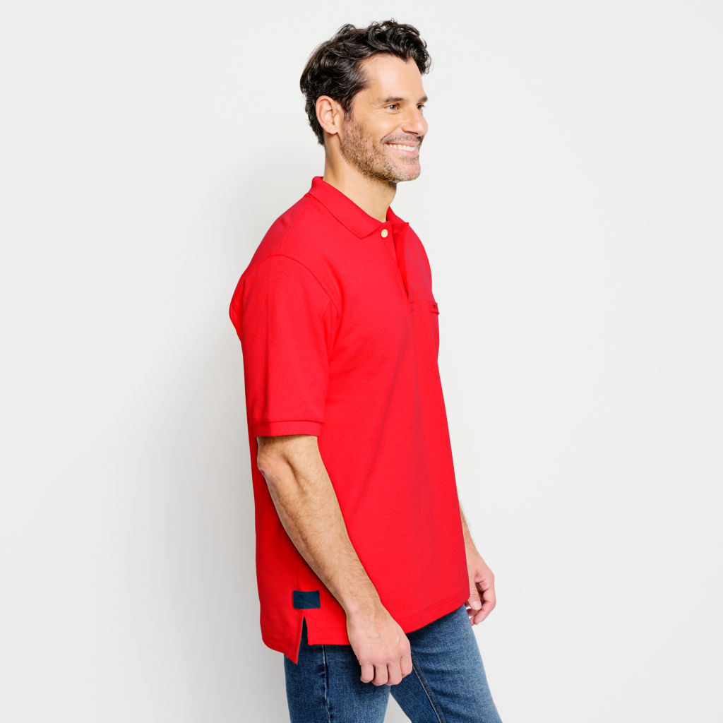 The Orvis Signature Polo Shirt - CARDINAL image number 2