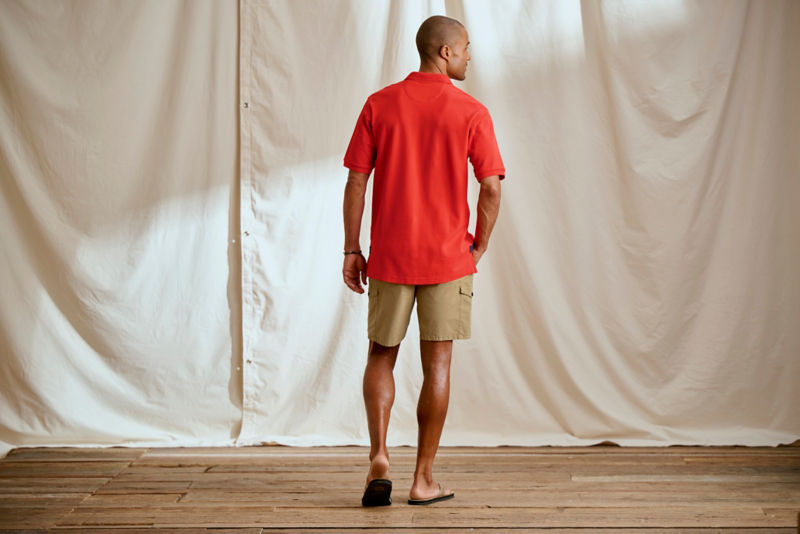 Orvis Signature Polo - BLUE LAGOON/TRUE NAVY STRIPE image number 5