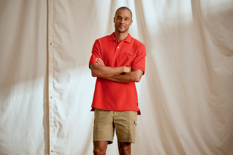 Orvis Signature Polo - POPPY