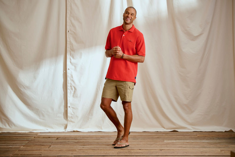 Orvis Signature Polo - POPPY image number 5