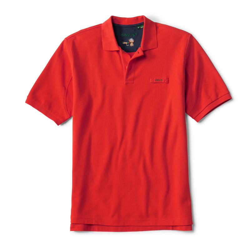 Orvis Signature Polo - POPPY image number 6