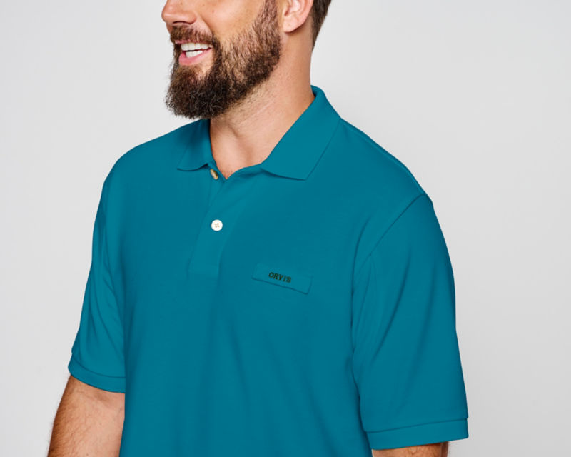 Orvis Signature Polo - OLIVINE image number 2