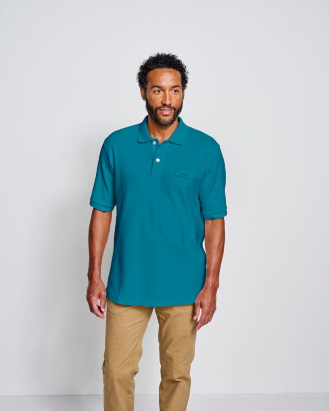 Orvis Signature Polo - OLIVINE image number 1